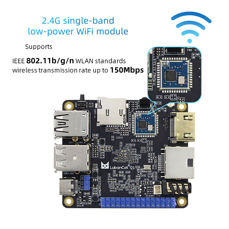 Rockchip RK3528a Linux Carte mère à bord de la carte SBC