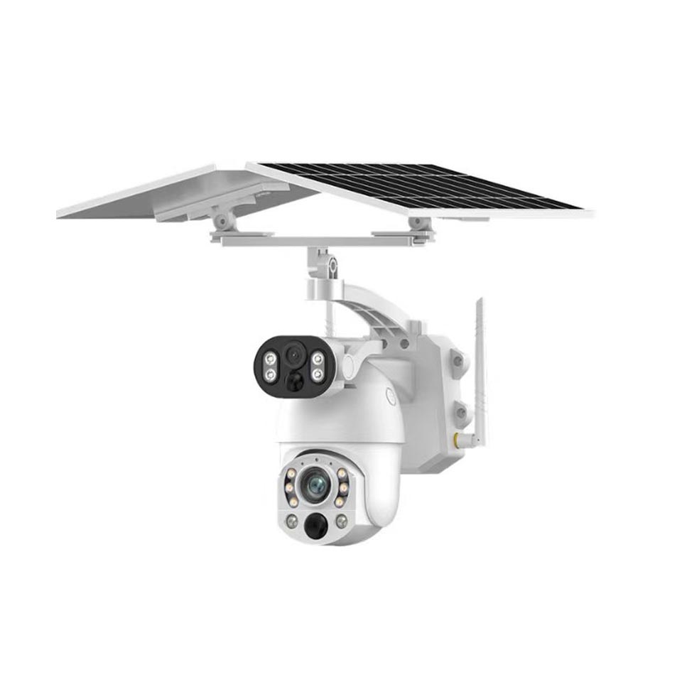 Caméra solaire panoramique WiFi 4G étanche